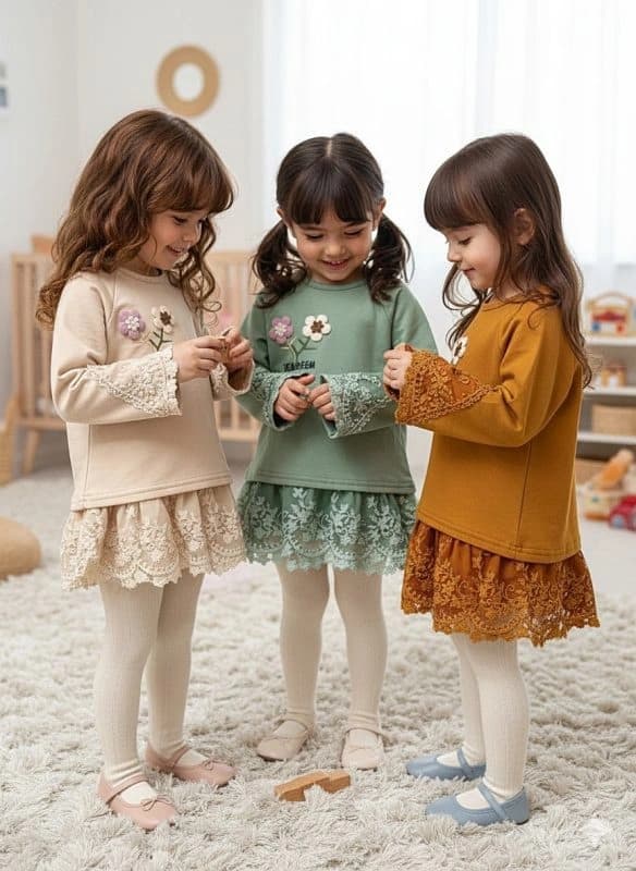 شومیز کودک کد 886 - نمای 2
