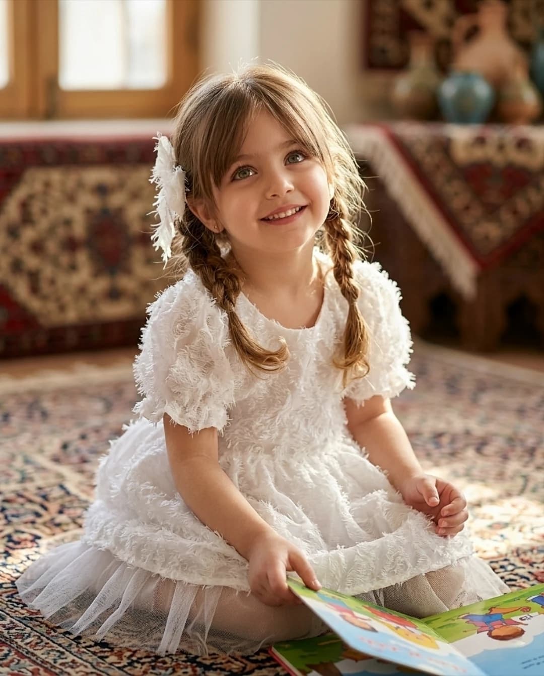 پیراهن مجلسی کودک کد ۱۱۱۶