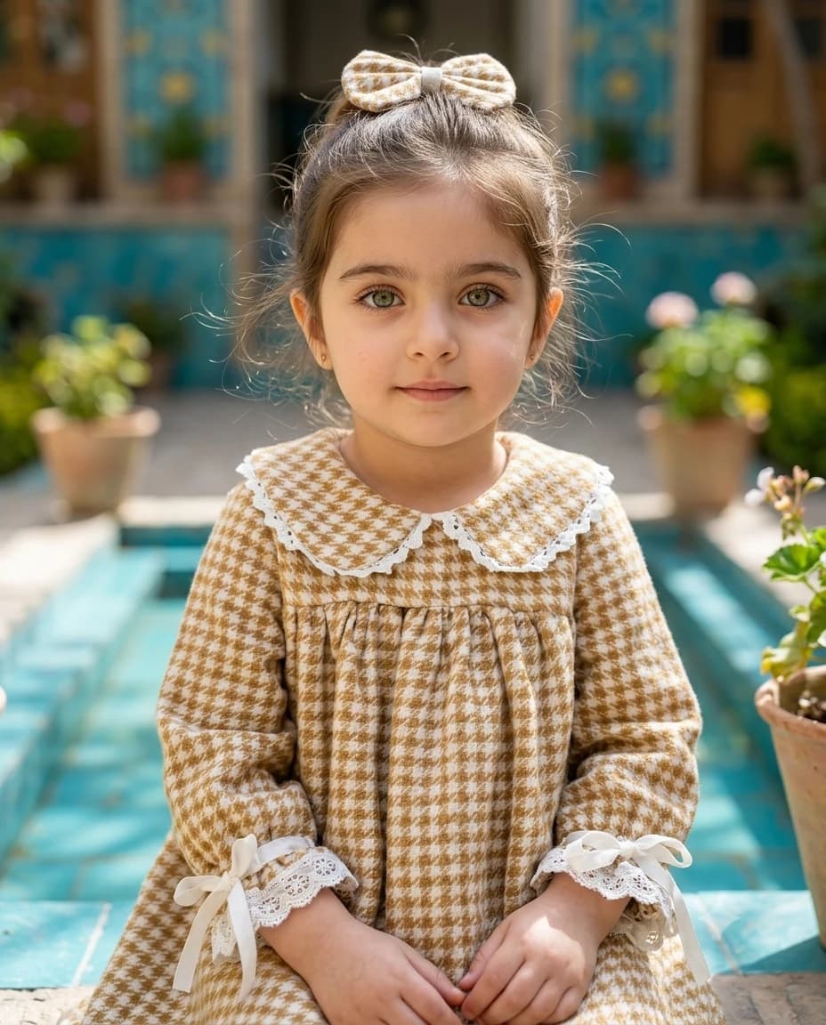پیراهن کودک سایز ۳۷ - نمای 2
