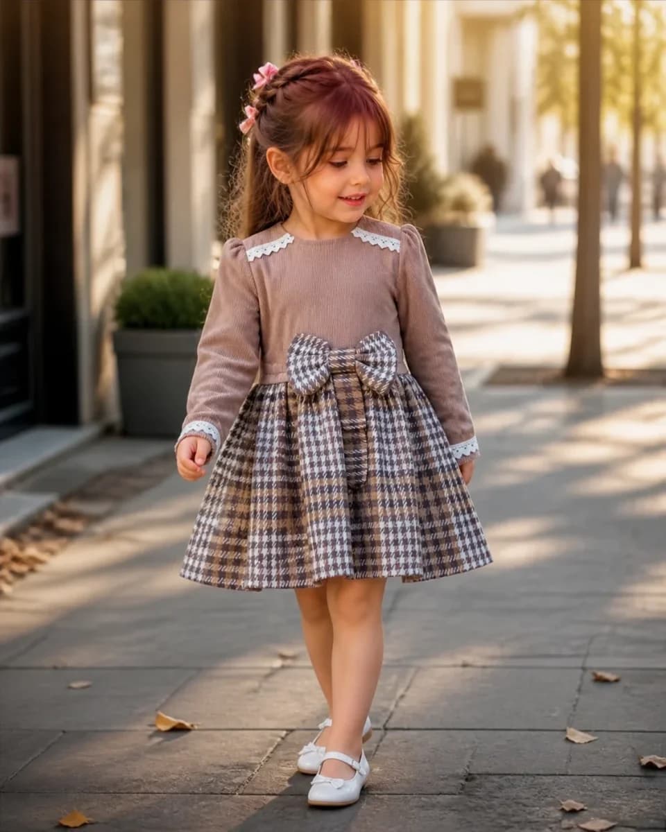 پیراهن دخترانه کد ۱۱۳۸