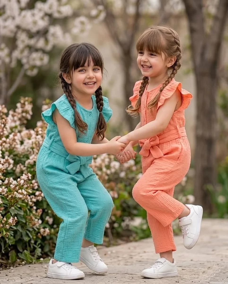 سرهمی دخترانه کد ۱۱۴۰ - نمای 2