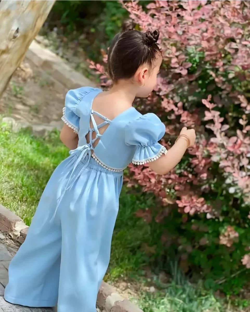 شومیز شلوار بچگانه کد ۱۲ - نمای 3