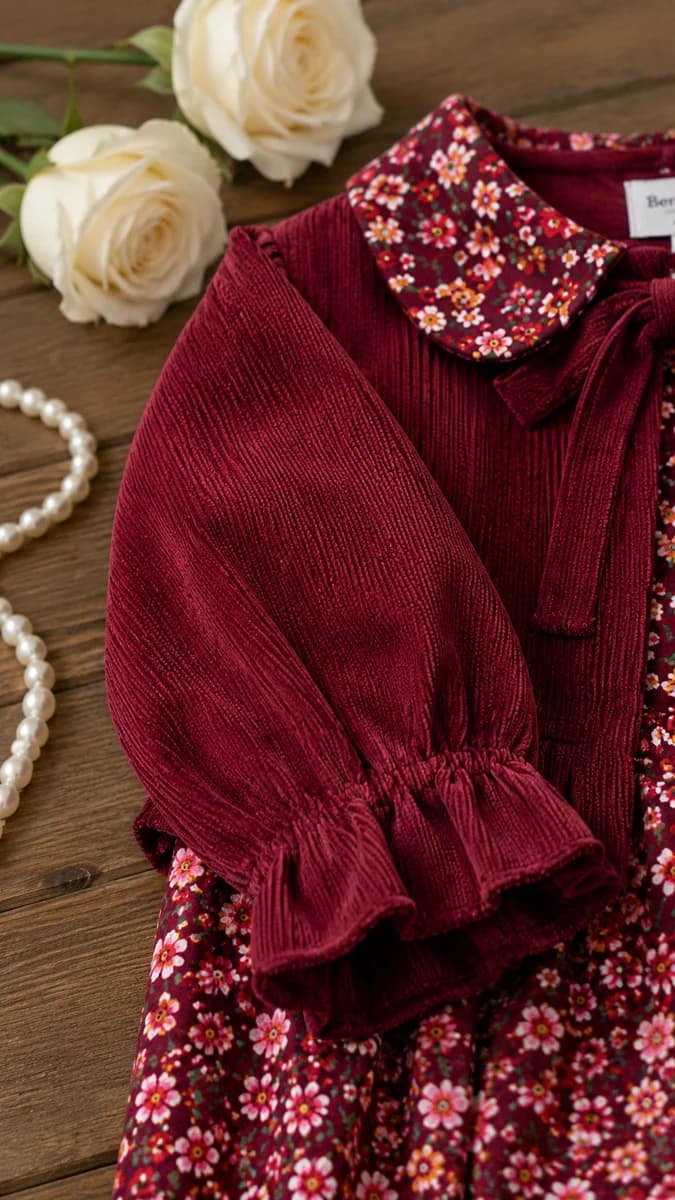 کت سارافون کودک کد ۱۱۷۶ - نمای 4