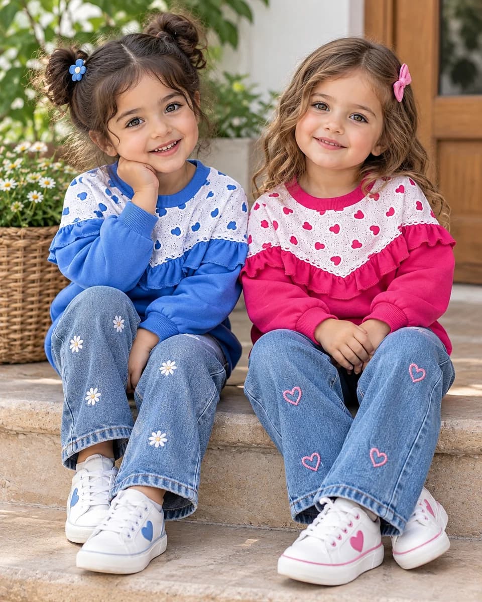 بلوز دخترانه شیک ۱۱۸۳