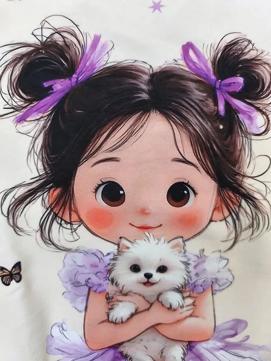 بلوز شلوار دخترانه بیرونی کد ۱۱۸۵ - نمای 5