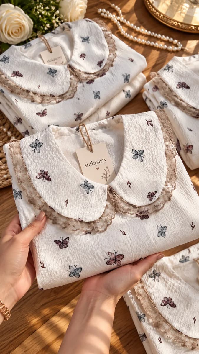 شومیز دخترانه بچه گانه کد ۱۱۹۵ - نمای 4