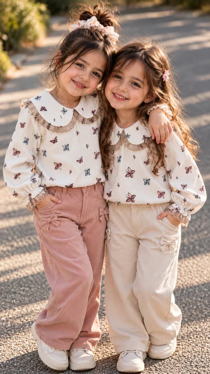 شومیز دخترانه بچه گانه کد ۱۱۹۵