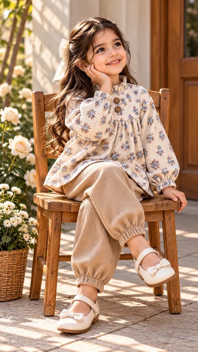 شومیز شلوار بچگانه کد ۱۱۹۳