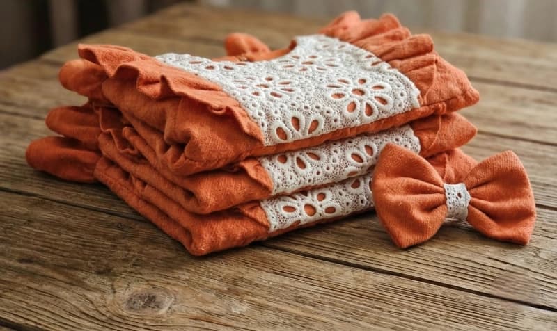 گل سر ست لباس کد 1091