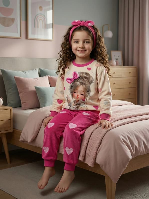 تیشرت شلوار بچگانه کد 1077