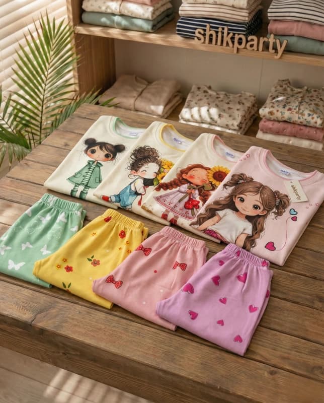 تیشرت شلوار بچگانه کد 1078