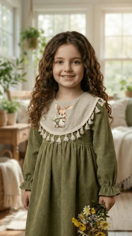 پیراهن دخترانه کد 1057