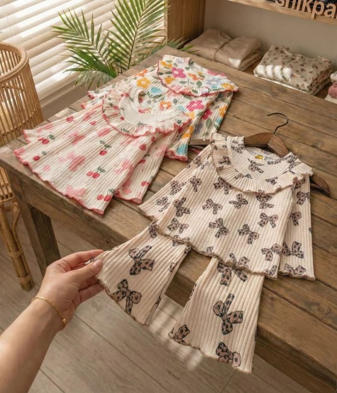 بلوز شلوار کودک کد 1075