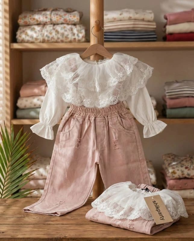 شومیز شلوار کودک کد 1065