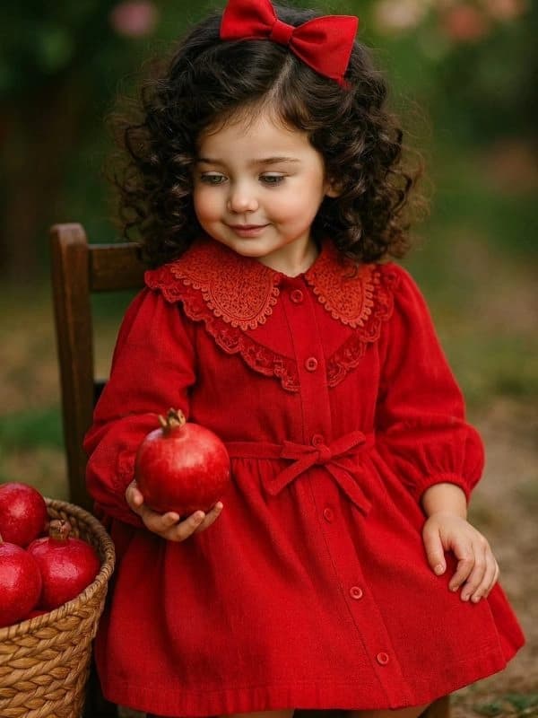 پیراهن دخترانه کد 1055