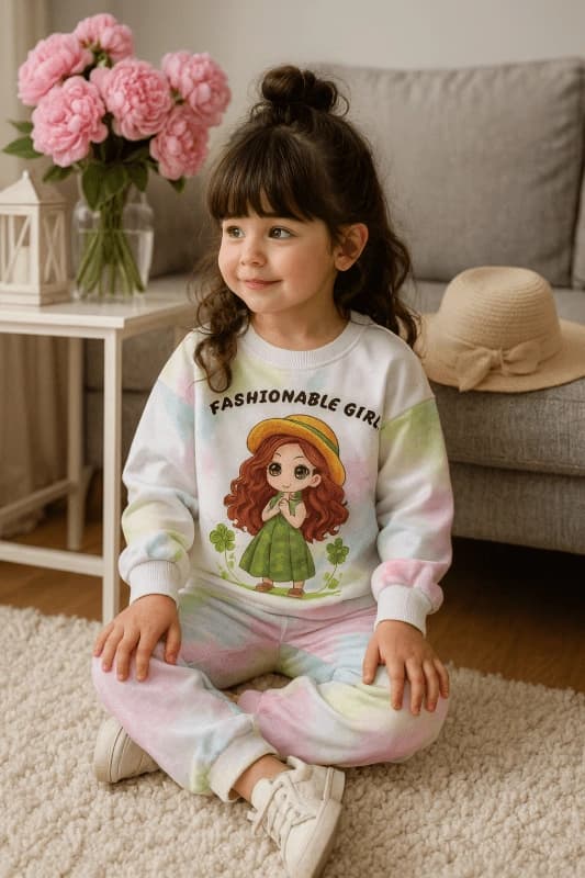 بلوز شلوار کودک کد 1027