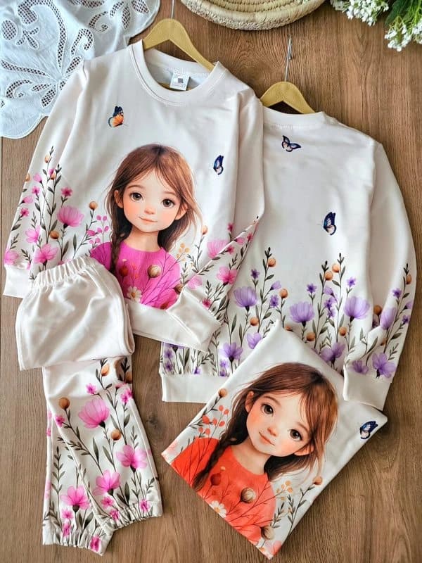 تیشرت شلوار بچگانه کد 1032