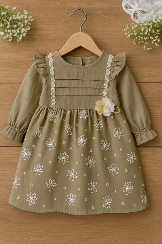 پیراهن دخترانه کد 878