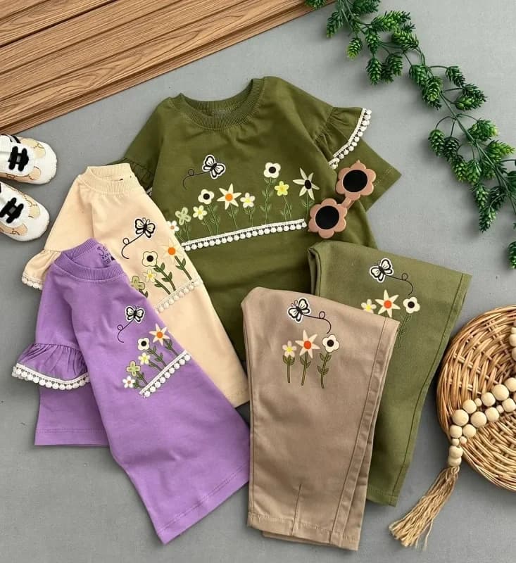 کراپ شلوارک کودک کد 927