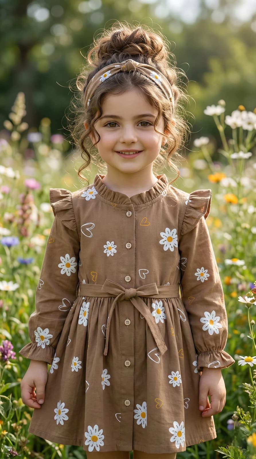 پیراهن کودکانه کد 1100