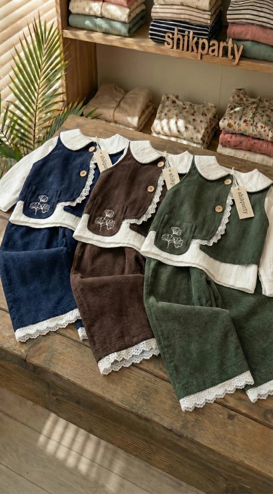 ست سه تیکه بچگانه کد 1101