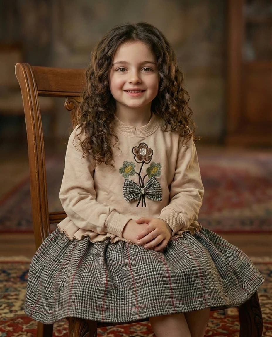 پیراهن بچگانه کد 1095