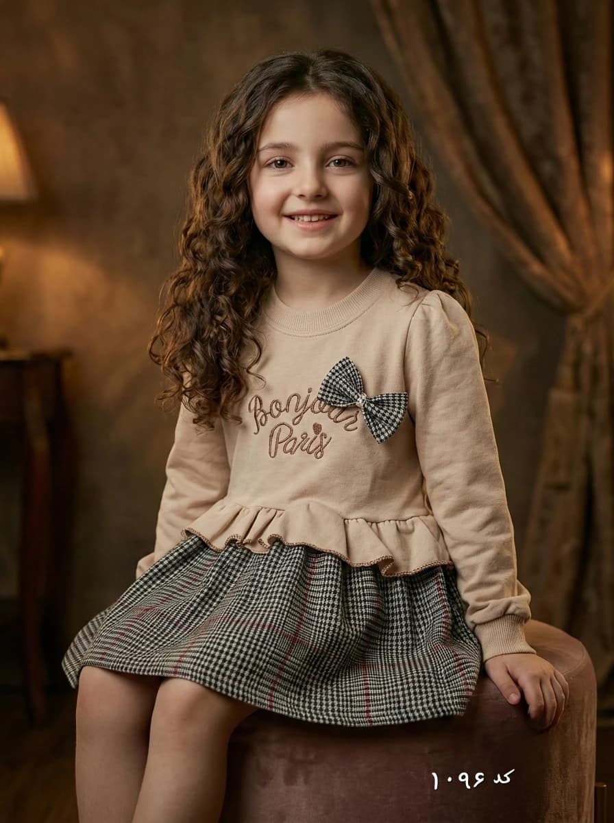 پیراهن بچگانه کد 1096