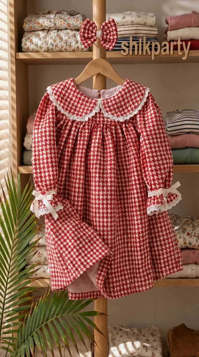 پیراهن بچگانه کد ۱۱۰۸