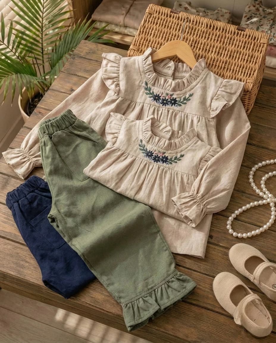 شومیز شلوار کودک کد 1086