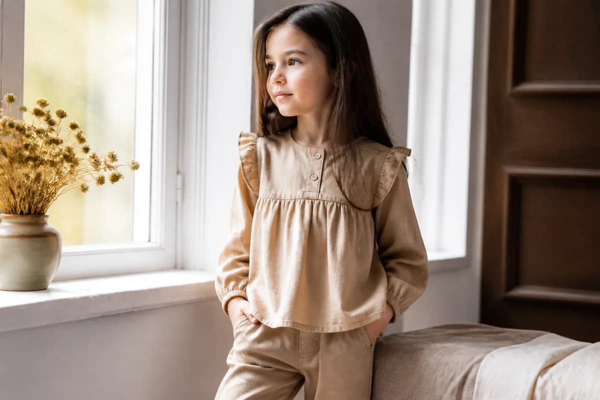 ست بلوز شلوار دخترانه برای پاییز