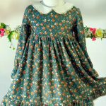 پیراهن گلدار