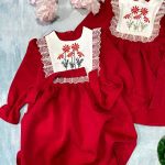 پیراهن گلدوزی کودک