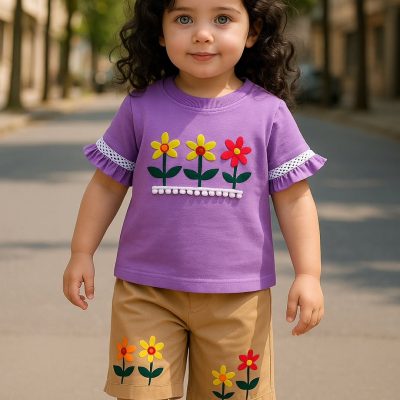 کراپ شلوارک کودک کد 938