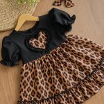 پیراهن پلنگی بچگانه