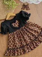 پیراهن پلنگی بچگانه