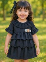 پیراهن مشکی کودک