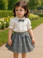 شومیز دامن بچگانه کد 986