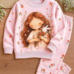 تیشرت شلوار بچگانه کد 1041