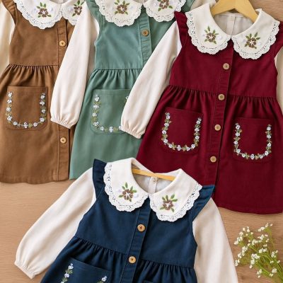 پیراهن پاییزه بچگانه