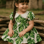 پیراهن کودکانه کد 1012