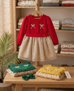 پیراهن دخترانه کد 1056 - Image 3