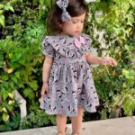 پیراهن دخترانه میکی کد 396