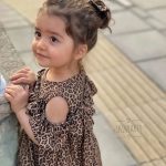 پیراهن دخترانه پلنگی