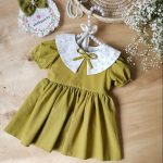 پیراهن دخترانه ترلان کد ۶۴۵