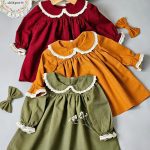 پیراهن کودک پاییزه