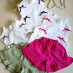 تاپ شلوارک دخترانه