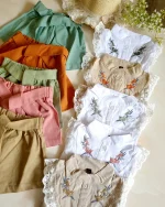 شومیز شلوارک کودک کد 925 - Image 3